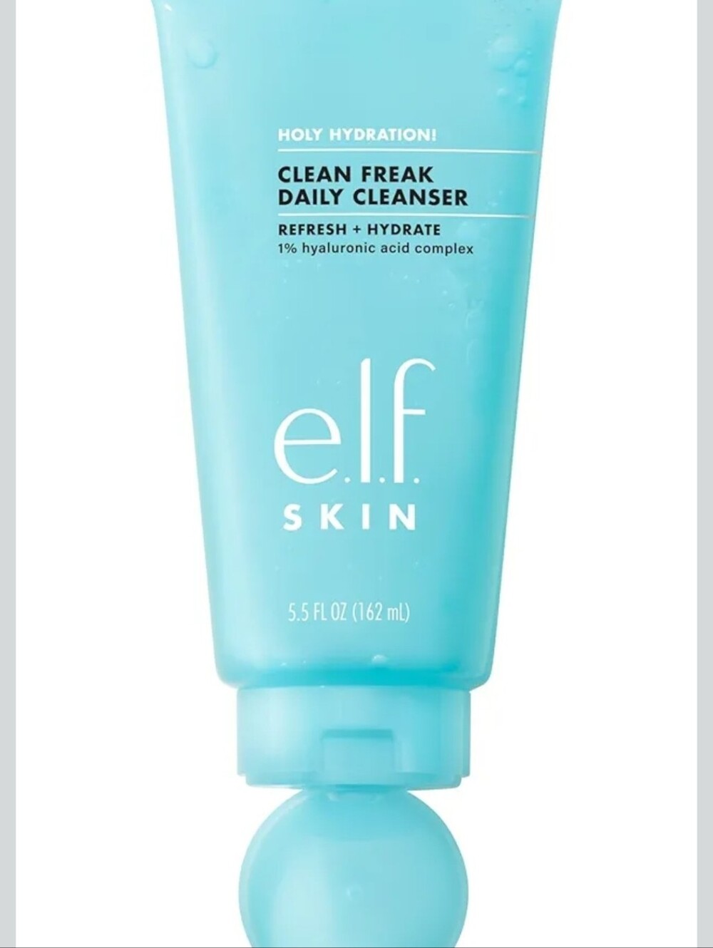 NWT e.l.f. SKIN Holy Hydration! Clean Freak Daily Cleanser - Picture 2 of 8